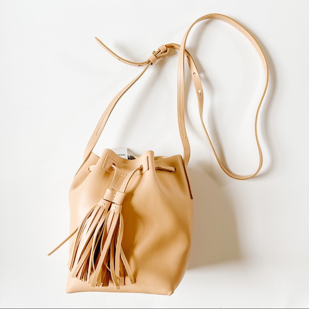 JCrew bucket bag NWT Style E8032 100% Leather